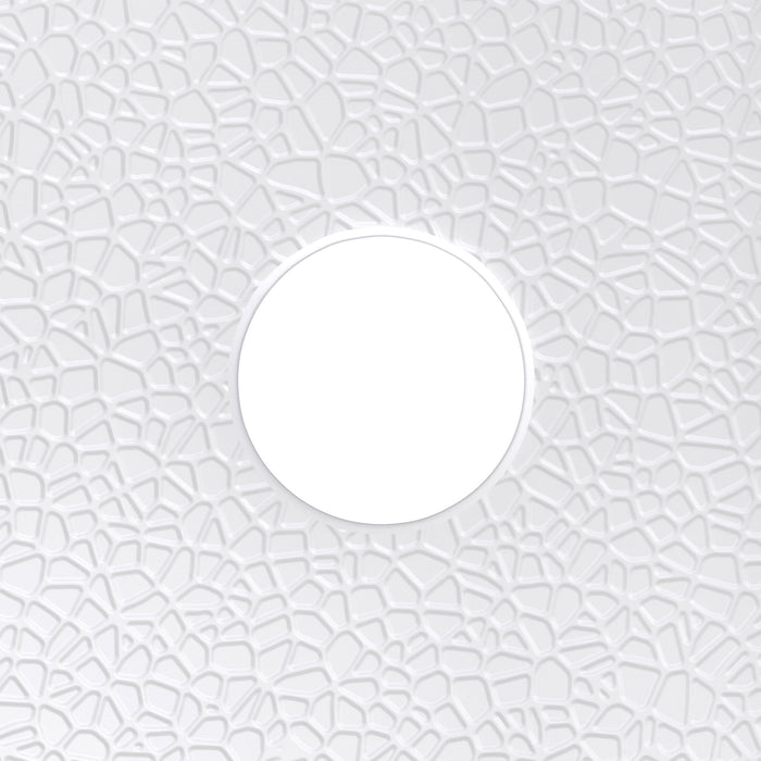 DreamLine BWDS38383TC0001 DreamStone 38"D x 38"W Shower Base and Wall Kit in White Traditional Subway Pattern