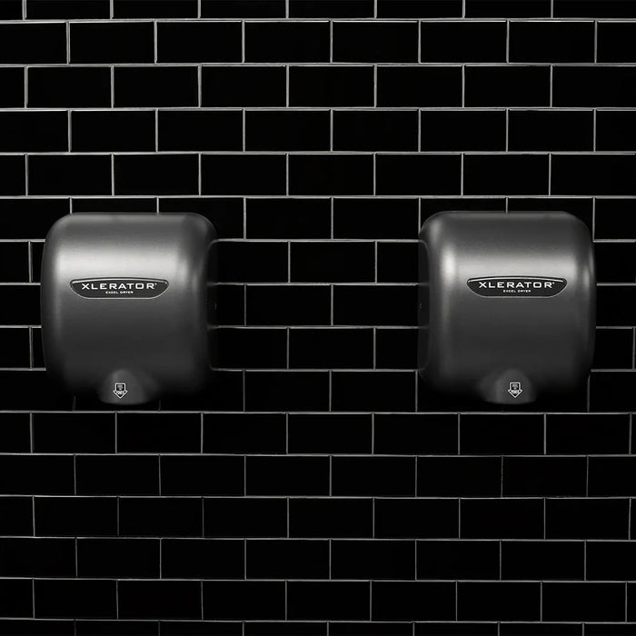 Excel Dryer 608161A XLERATOR High-Speed Auto Hand Dryer, Textured Graphite, 110 - 120V