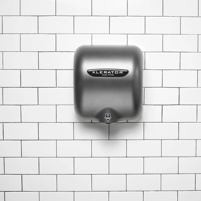 Excel Dryer 608161A XLERATOR High-Speed Auto Hand Dryer, Textured Graphite, 110 - 120V