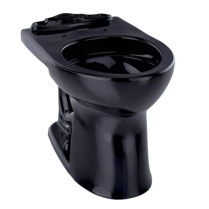 TOTO C454CUFT40#51 Drake II WASHLET+ Universal Height Elongated Bowl, Ebony Black
