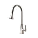 Houzer CAT-172-BN Catori Series Brushed Nickel Single Handle Pull-Out Kitchen Faucet