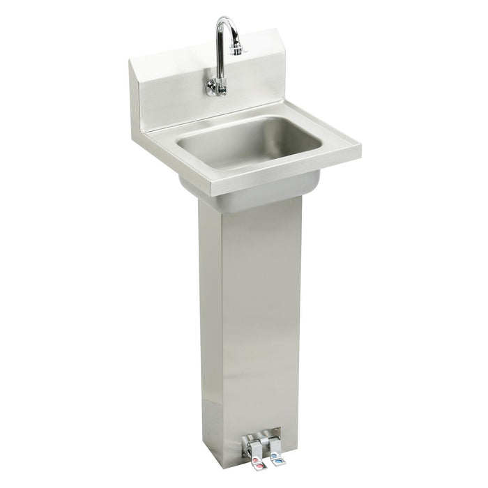 Elkay CHSP1716C Stainless Steel 1-Hole Single-Bowl Scullery Commercial Sink Kit