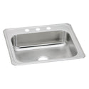Elkay CR31223 Stainless Steel 3-Hole Single-Bowl Drop-In Kitchen Sink