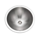Houzer CRO-1620-1 Opus 16" Stainless Steel Undermount Round Bathroom Sink