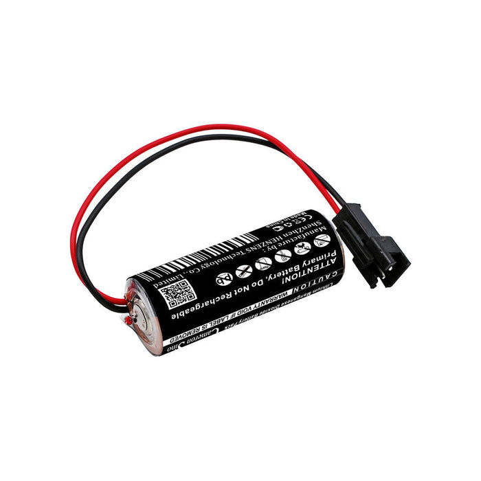 Replacement lithium back-up battery for compatible TOTO EcoPower flush valves and faucet systems.