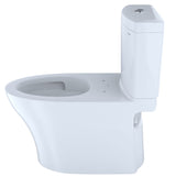 TOTO CST446CEMGN#01 Aquia IV Regular Height Dual Flush Elongated Two-Piece Toilet, White