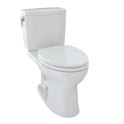 The TOTO C454CUFGT40#11 is the Drake II WASHLET+ elongated bowl with CEFIONTECT in Colonial White