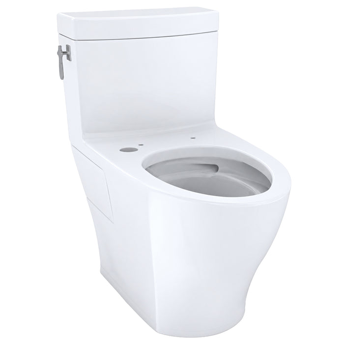 TOTO CST626CEFGAT40#01 Aimes Washlet+ One-Piece Elongated 1.28 GPF Skirted Toilet, Cotton White