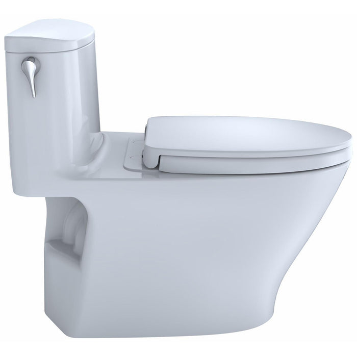 TOTO CST642CUFGAT40#01 Nexus 1.0 GPF One Piece Elongated Universal Height Toilet with Tornado Flush - Less Seat