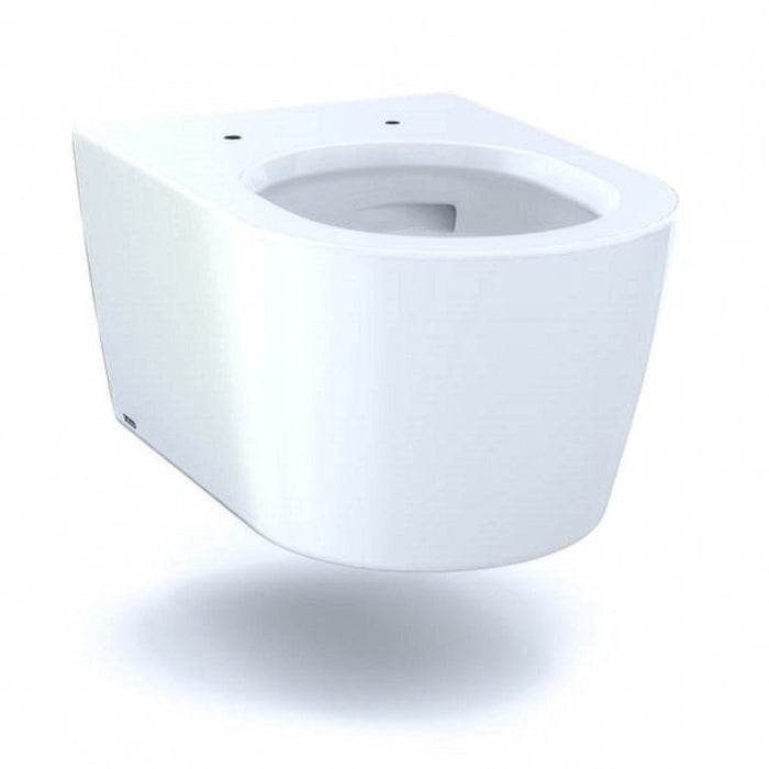 Wall-hung RP toilet bowl for WASHLET+ installations with Universal Height, DYNAMAX TORNADO FLUSH compatibility, and CEFIONTECT ceramic glaze