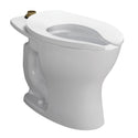 The TOTO CT725CUFGX#01 is a commercial ADA-compliant TORNADO FLUSH floor-mounted toilet with CEFIONTECT glaze, engineered for reclaimed water systems