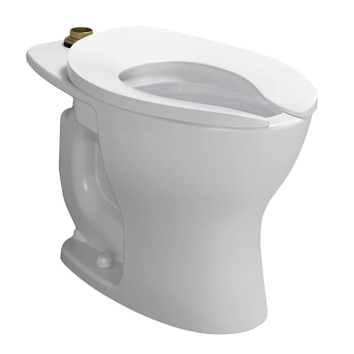 The TOTO CT725CUFGX#01 is a commercial ADA-compliant TORNADO FLUSH floor-mounted toilet with CEFIONTECT glaze, engineered for reclaimed water systems