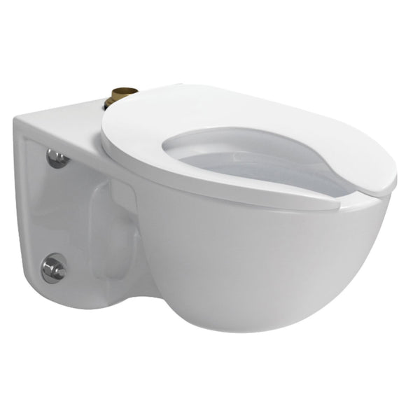 TOTO CT728CUGX#01 EcoPower Commercial Flushometer Top Spud Wall-Hung Toilet for Reclaimed Water