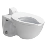 TOTO CT728CUVG#01 EcoPower Commercial Flushometer Back Spud Wall-Hung Toilet