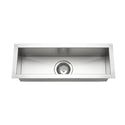 Houzer CTB-2385 Contempo Trough 23" Stainless Steel Undermount Bar Sink