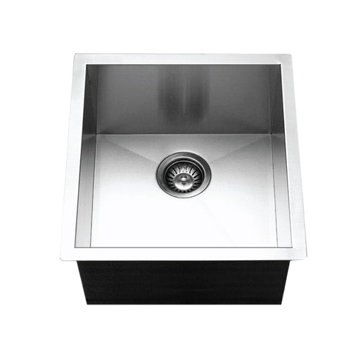 Houzer CTR-1700 Contempo 17" Stainless Steel Undermount Single Bowl Bar Sink