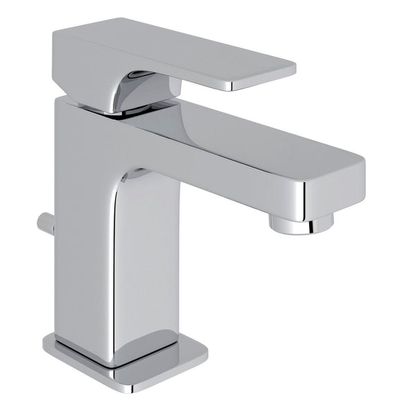 Rohl CU51L-APC-2 Quartile Single Hole Single Lever Bathroom Faucet in Polished Chrome