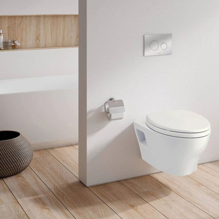 TOTO CWT428CMFG#MS EP Wall-Hung Dual Flush Universal Height Toilet with Duofit In-Wall Tank