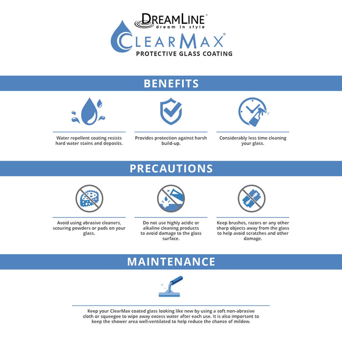 DreamLine SHDR1960580GR04 Mirage-X 56-60" W x 58" H Frameless Sliding Tub Door in Brushed Nickel