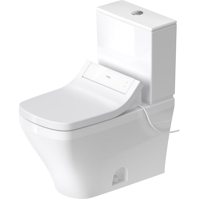 Duravit D4058200 DuraStyle 1.32/0.92 GPF Dual Flush Two Piece Toilet in White with Seat