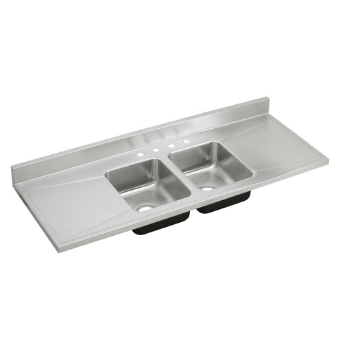 Elkay D66290 Stainless Steel Double-Bowl Kitchen Sink