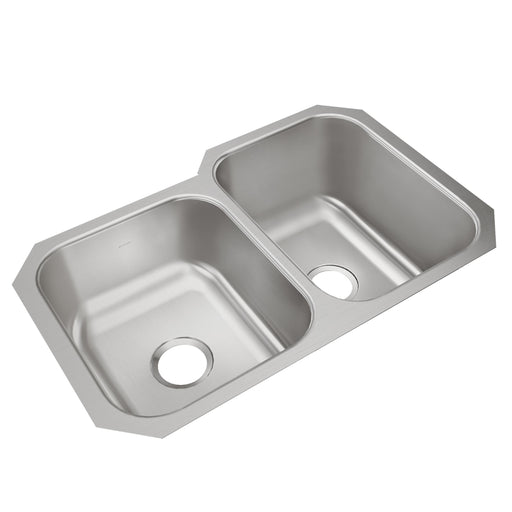 Elkay DCFU312010L Stainless Steel Double-Bowl Undermount Kitchen Sink