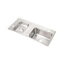 Elkay DRKAD371740L4 Stainless Steel 4-Hole Double-Bowl Drop-In Sink