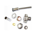 The TOTO VB0932B#CP is a 1-1/2" flush valve access kit in Polished Chrome, providing components for service access to TOTO commercial flush valve mechanisms.