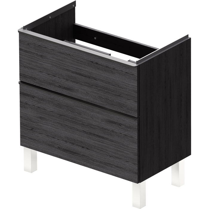Duravit DE43970BD160000 D-Neo 30 7/8" Wall Mount Single Vanity Cabinet in Black Oak