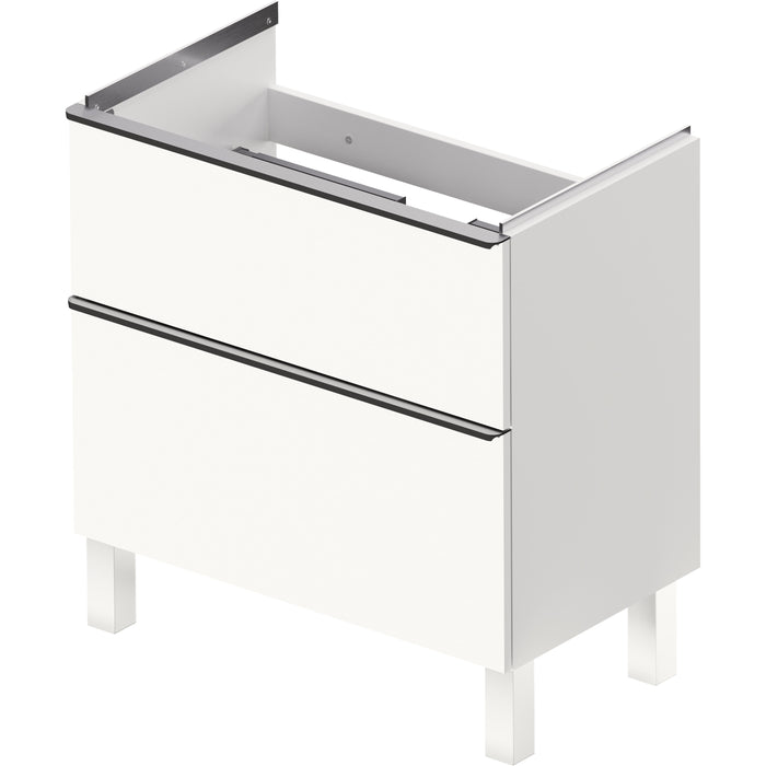 Duravit DE43970BD180000 D-Neo 30 7/8" Wall Mount Single Vanity Cabinet in Matte White