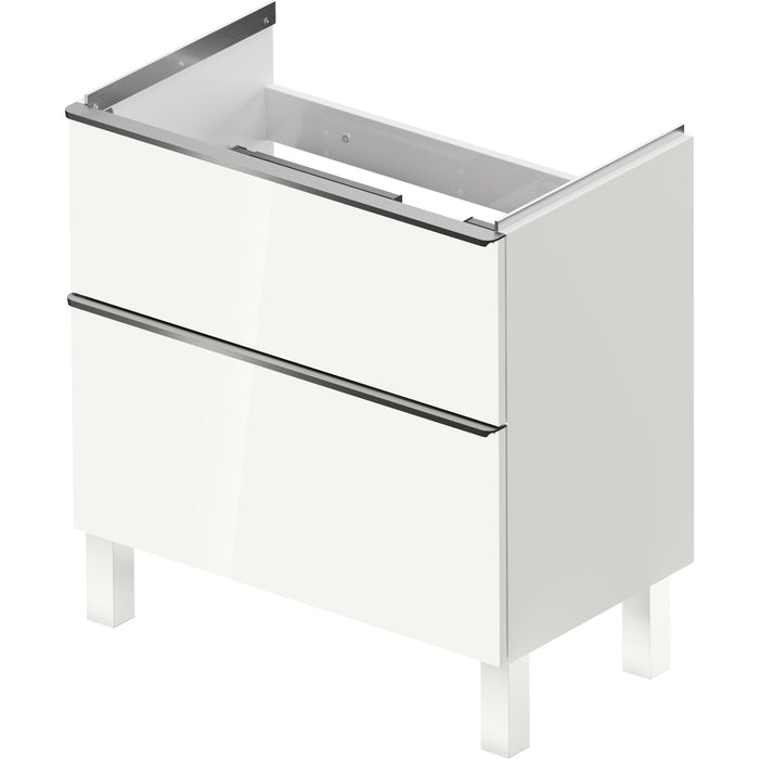 Duravit DE43970BD220000 D-Neo 30 7/8" Wall Mount Single Vanity Cabinet in High Gloss White