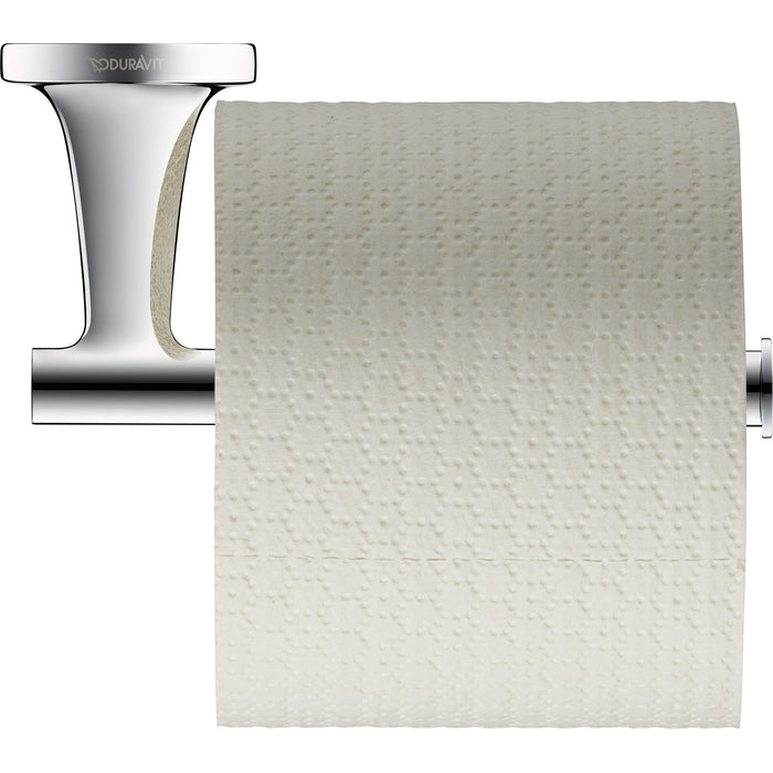 Duravit 0099371000 Starck T Single Roll Toilet Paper Holder in Chrome