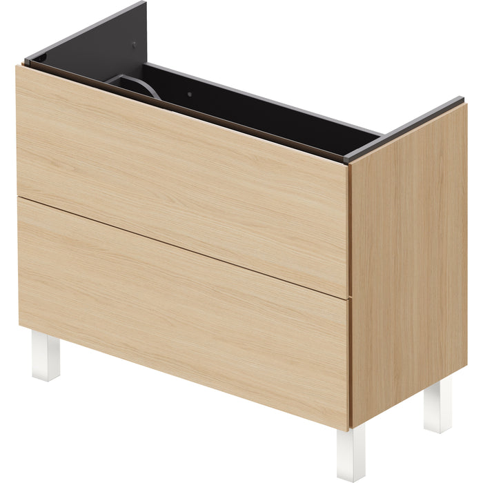 Duravit LC6749030300000 L-Cube 40 1/8" Floorstanding Single Vanity Cabinet in Natural Oak