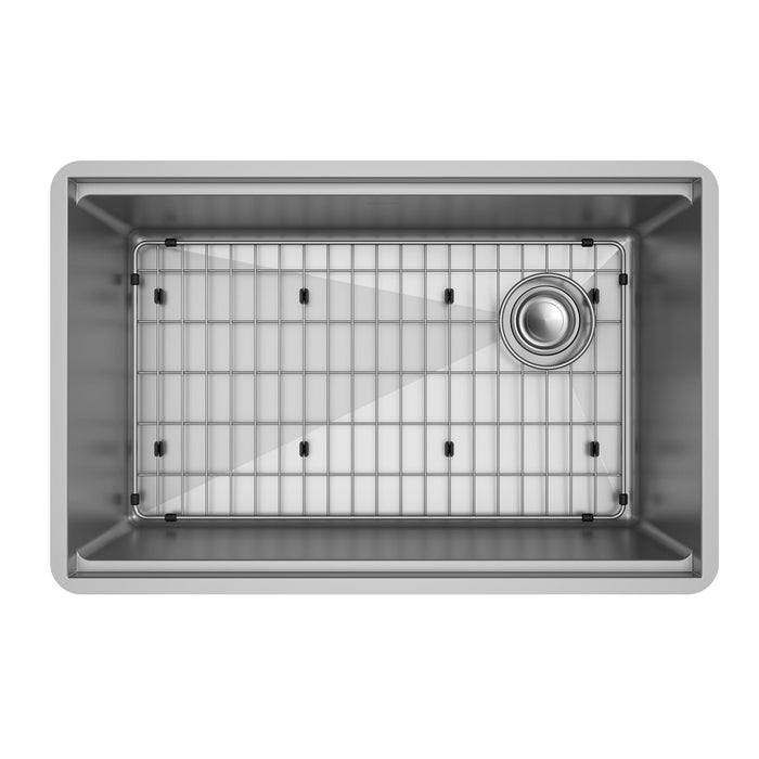 Elkay ECTRU27169RW 28-1/2" x 18-1/2" Stainless Steel Single-Bowl Undermount Kitchen Sink Kit in Polished Satin
