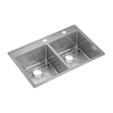 Elkay ECTSR33229TBGFR2 Stainless Steel Double-Bowl Dual-Mount Kitchen Sink Kit
