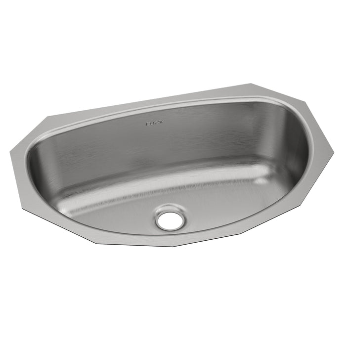 Elkay ELUH1811 Stainless Steel Single-Bowl Undermount Bathroom Sink