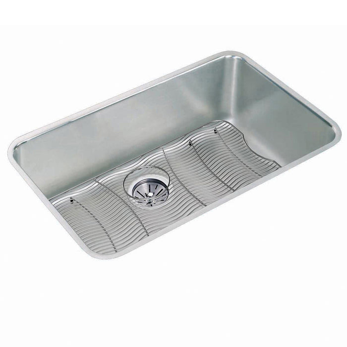 Elkay ELUH281612DBG Stainless Steel Single-Bowl Undermount Kitchen Sink Kit