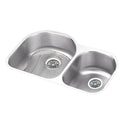 Elkay ELUH311910RDBG Stainless Steel Double-Bowl Undermount Kitchen Sink Kit