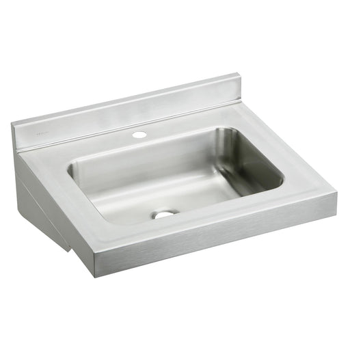 Elkay ELV22191 Stainless Steel 1-Hole Single-Bowl Wall-Mount Bathroom Sink