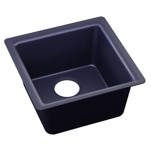 Elkay ELX1616JB0 Quartz Single-Bowl Dual-Mount Bar/Prep Sink
