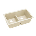 Elkay ELXDULB3322PA0 Quartz Double-Bowl Undermount Kitchen Sink
