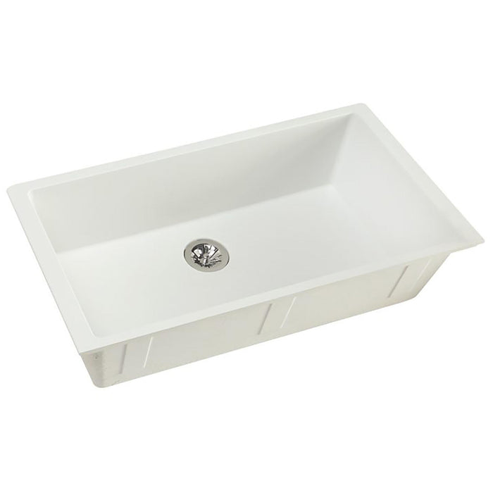 Elkay ELXRUP3620RT0 Quartz Single-Bowl Undermount Kitchen Sink