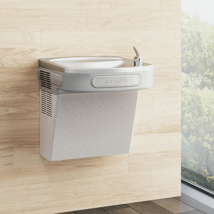 Elkay EZS8L Water Cooler Wall Mount ADA Non-Filtered, 8 GPH Light Gray Granite