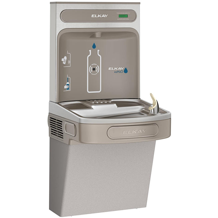 Elkay EZS8WSLK EZH2O Non-Filtered ADA Water Cooler Filling Station, Light Gray