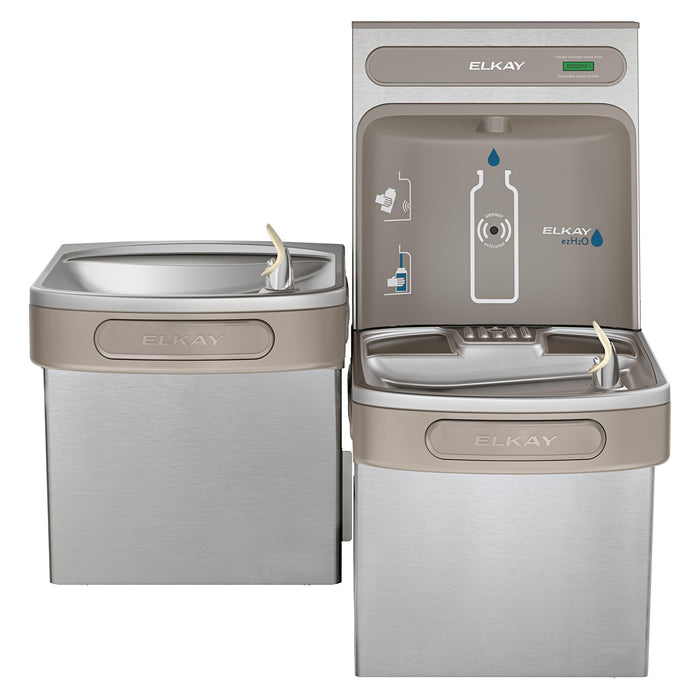 Elkay EZSTLDDWSSK Bottle Filling Station with Water Cooler in Stainless Steel