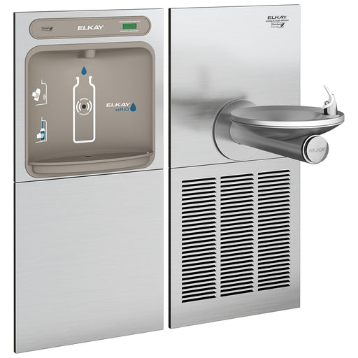 Elkay EZWS-SFGRN8K Bottle Filling Station with Drinking Fountain