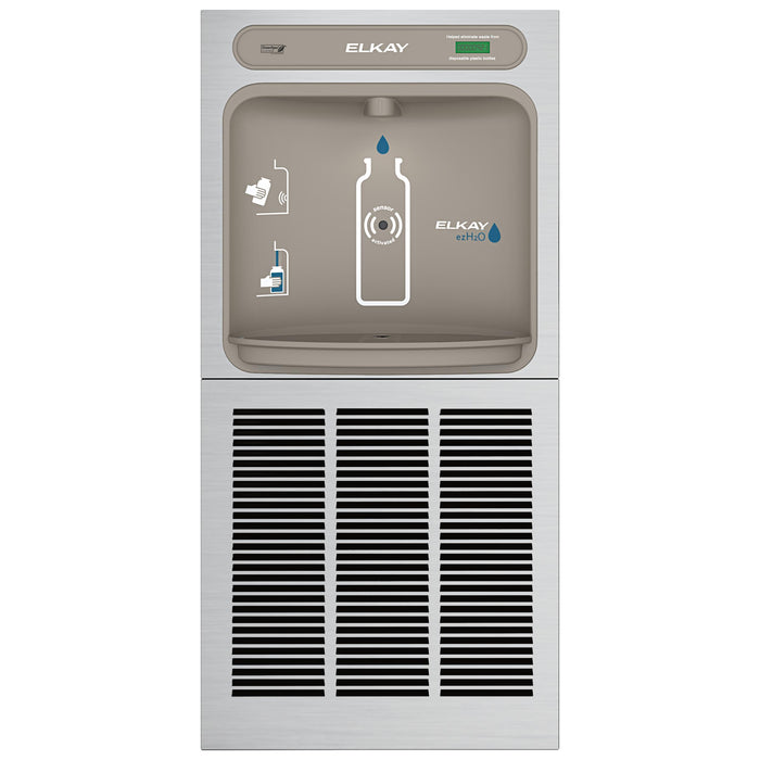 Elkay EZWSGRN8K In-Wall Bottle Fill Station in Stainless Steel