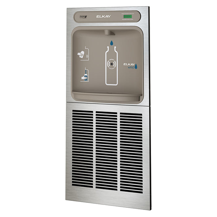Elkay EZWSGRNM8K In-Wall Bottle Fill Station in Stainless Steel