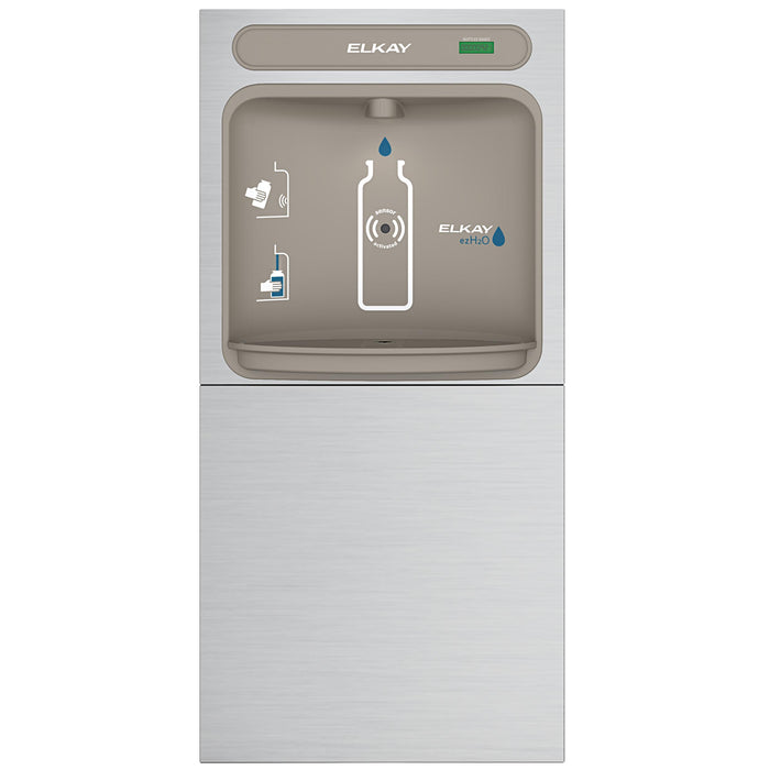 Elkay EZWSMDK In-Wall Bottle Filling Station in Stainless Steel