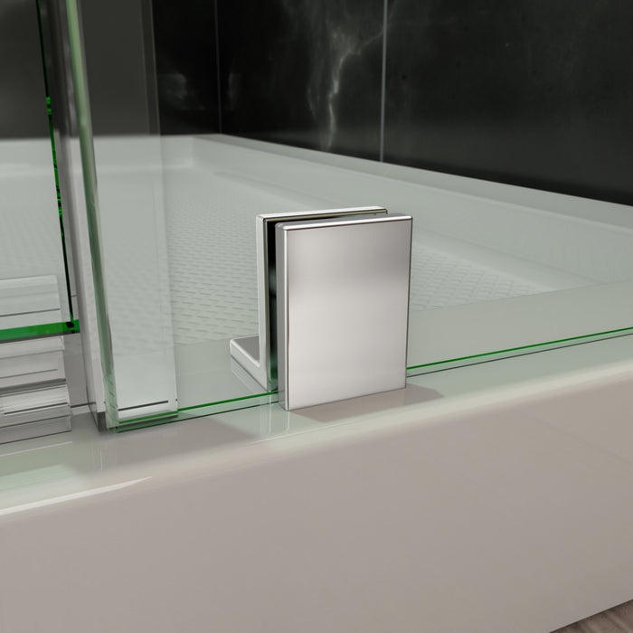 DreamLine SHDR-4158720-06 Elegance 58-60"W x 72"H Frameless Pivot Shower Door in Oil Rubbed Bronze